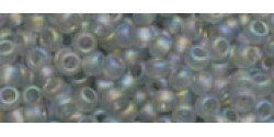 TR15 #176F: прозрачный радужный матовый черный бриллиант