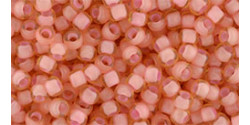TR08 #925F матовый светлый топаз кораллово-розовая внутренняя линия (Артикул снят с производства!)
